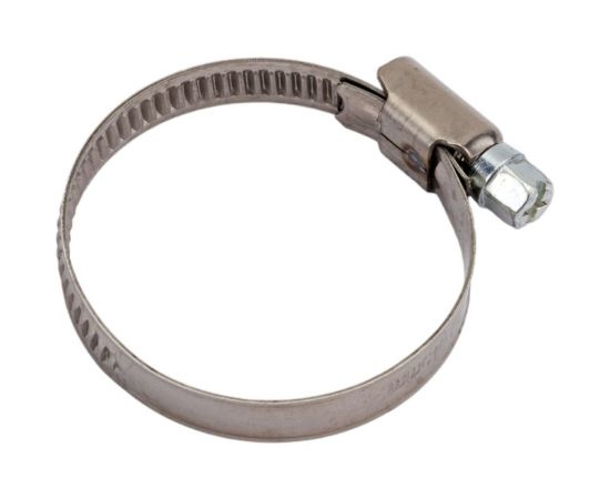 Червячный хомут СВК оцинкованная сталь, w1/9 мм, 30-45 мм SVK-GW1045 – изображение 4