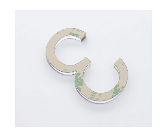 Цифра дверная 3 Brante LOFT 60 мм чёрная 150173 – изображение 2