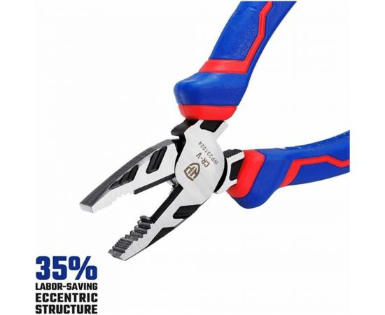 Комбинированные плоскогубцы WORKPRO 200 мм, 8 дюймов, CR-V WP231026 – изображение 3