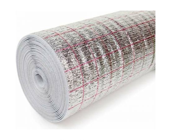 Теплоотражающая подложка для теплого пола НПС Развитие ВПЭ 3 мм, S=10 кв. м 4620018381944 – изображение 3