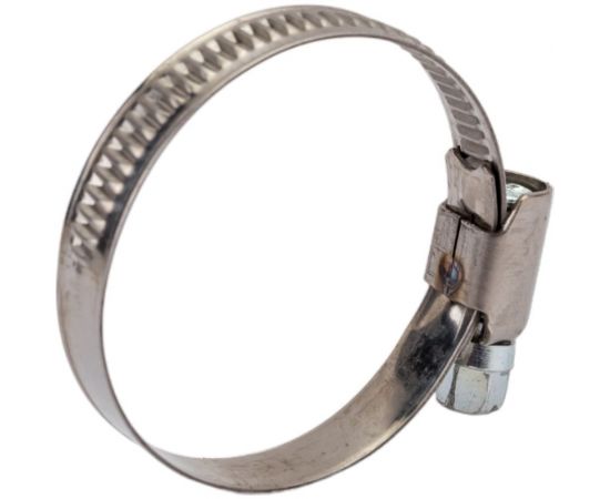 Червячный хомут СВК оцинкованная сталь, w1/9 мм, 30-45 мм SVK-GW1045 – изображение 3