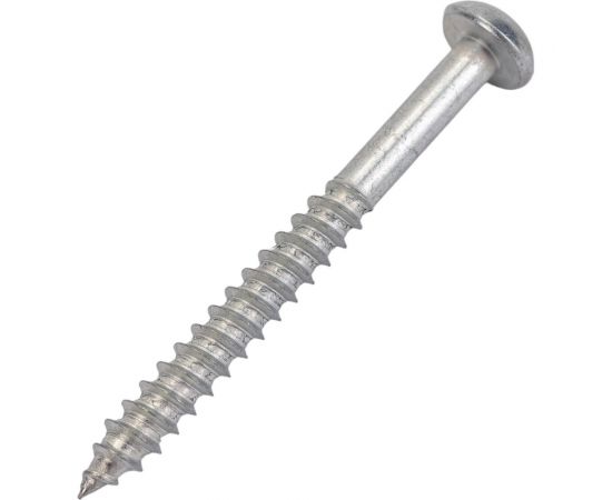 Набор Качественный КРЕПЕЖ белый дюбель 8х45 + шуруп 5х50 п/гол. оцинк. 35 шт 0300981 КЧ – изображение 5