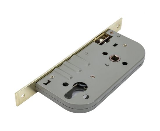 Врезной замок с ручками Аллюр 132/3 GP латунь 5962 – изображение 8