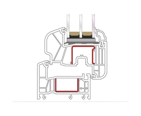 Уплотнитель для окон и дверей KOMFORT москитные системы rehau raucell ПВХ, черный, 6м УРЧ02027 – изображение 4