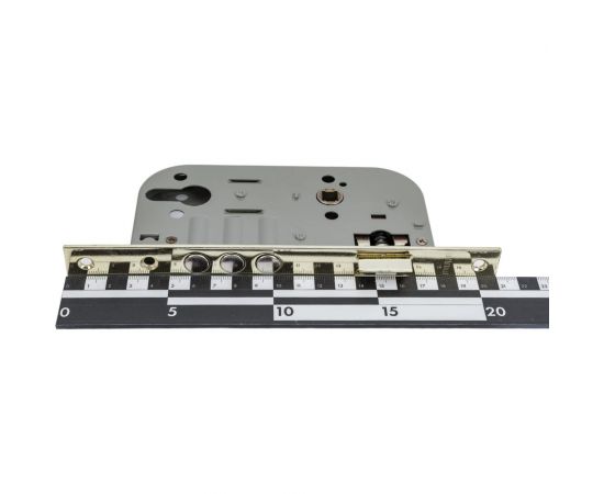 Врезной замок с ручками Аллюр 132/3 GP латунь 5962 – изображение 14