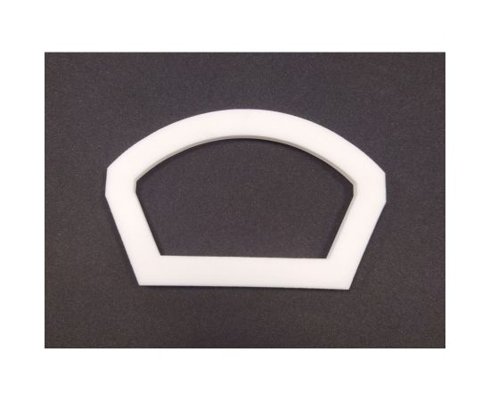 Прокладка между бачком и унитазом HG 8 мм фигурная, ЭВА, белая 184х120 мм 4962763 