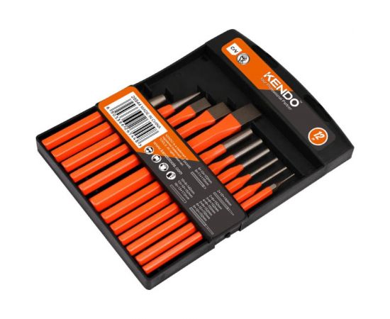 Набор буров и долот 12 шт KENDO 26544 