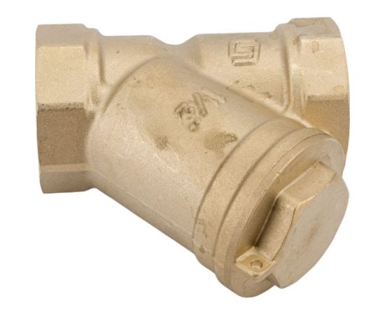 Фильтр сетчатый DN.ru ФС Ду40 Ру20 внутренняя резьба, латунный, со сливной пробкой D260-00880 – изображение 2