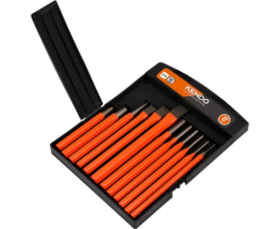 Набор буров и долот 12 шт KENDO 26544 – изображение 4