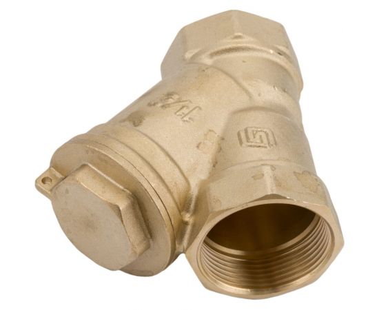 Фильтр сетчатый DN.ru ФС Ду40 Ру20 внутренняя резьба, латунный, со сливной пробкой D260-00880 – изображение 5