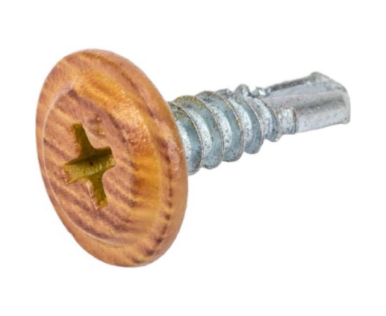 Саморез Daxmer пшс м 4,2x16 500 шт., золотой дуб 346321 – изображение 2