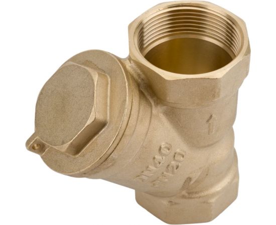 Фильтр сетчатый DN.ru ФС Ду40 Ру20 внутренняя резьба, латунный, со сливной пробкой D260-00880 – изображение 4