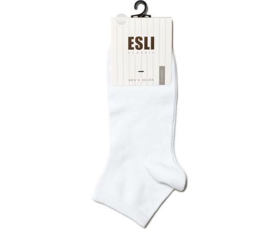 Мужские короткие носки ESLI CLASSIC 14С-120СПЕ, р.27, 000 белый 1001330420030015000 