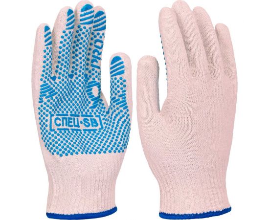 Трикотажные перчатки с ПВХ СПЕЦ-SB PRO 3.1111.010/10 