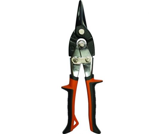 Ножницы по металлу (CrMo, левые, 2-хкомпонентная ручка) 250мм Biber 85017 тов-159290 