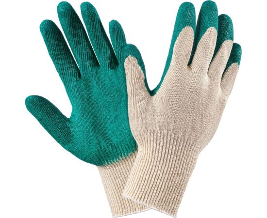 Перчатки Фабрика Перчаток СВС 1й латекс, зелёный ПЕР-ОБЛ1-СВС/300 