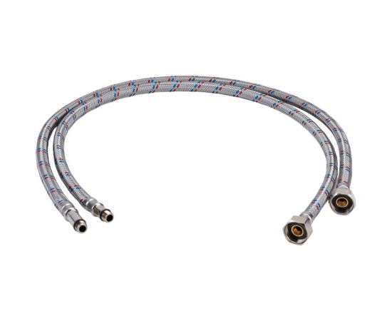 Гибкая подводка к смесителю ELKA пара латунь 80 см 4627132450419 