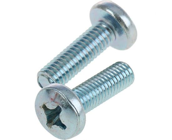 Винт с полукруглой головкой Tech-Krep DIN 7985, цинк, M5x16, 250 шт. 133536 