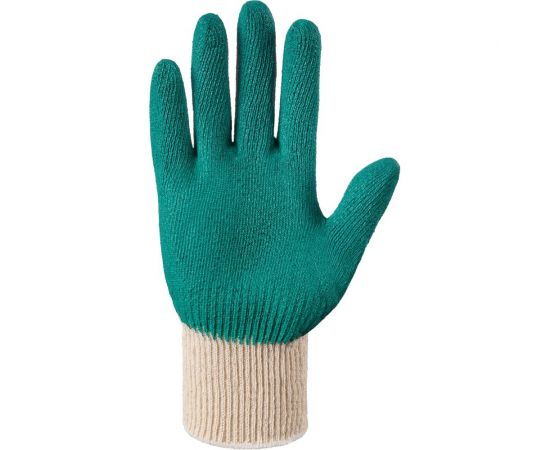 Перчатки Фабрика Перчаток СВС 1й латекс, зелёный ПЕР-ОБЛ1-СВС/300 – изображение 5