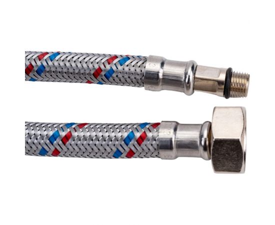 Гибкая подводка к смесителю ELKA пара латунь 80 см 4627132450419 – изображение 3