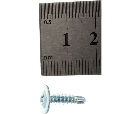 Саморез с прессшайбой Качественный крепеж 4,2х16 сверло 700 шт 0500343 КЧ – изображение 3