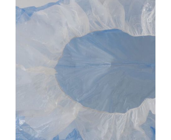 Бахилы ЛАЙМА ДВОЙНЫЕ, комплект 50 пар, со стелькой, 39х14 см, 40 мкм, 630720 – изображение 3