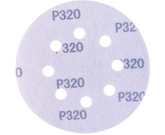 Круг шлифовальный Purple PP627 (125 мм; 8 отверстий; Р320; 100 шт) Hanko PP627.125.8.0320 – изображение 2
