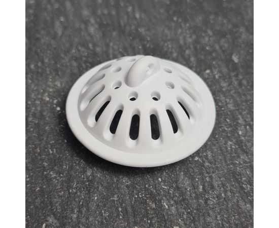 Ситечко-пробка для ванн, раковин Профитт диаметром 45 мм, белый 1649151 – изображение 3