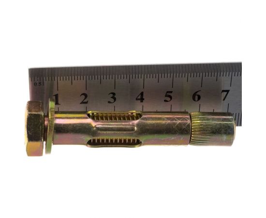 Анкерный болт Зубр 12 x 65 мм, 40 шт, желтопассивированный, Профессионал 302312-12-065 – изображение 4