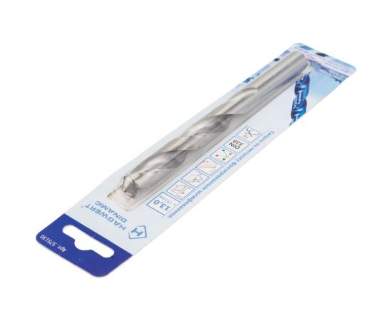 Сверло по металлу Dinamic (13х151 мм; Р9М3) HAGWERT 575130 – изображение 2