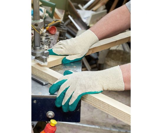 Перчатки Фабрика Перчаток СВС 1й латекс, зелёный ПЕР-ОБЛ1-СВС/300 – изображение 2