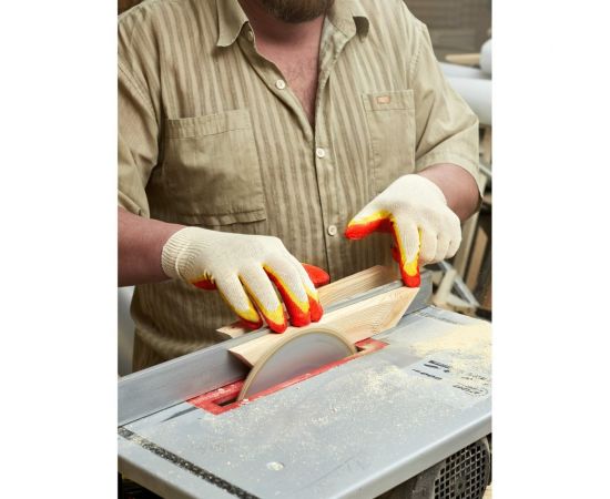 Перчатки Фабрика Перчаток СВС 2й латекс, красный ПЕР-ОБЛ2-КР-СВС/100 – изображение 3