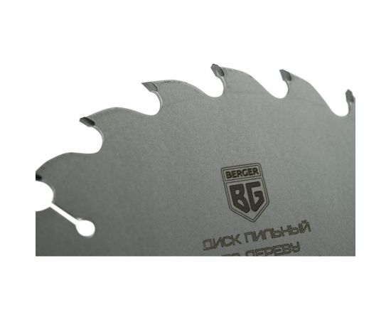 Диск пильный по дереву и ДСП быстрый рез 185x20/16 мм, 24z, 2.6x1.8 мм, ATB 10 Berger BG BG1640 – изображение 4