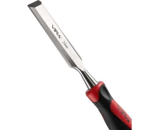Стамеска с двухкомпонентной рукояткой VIRA 24 мм 811024 – изображение 2