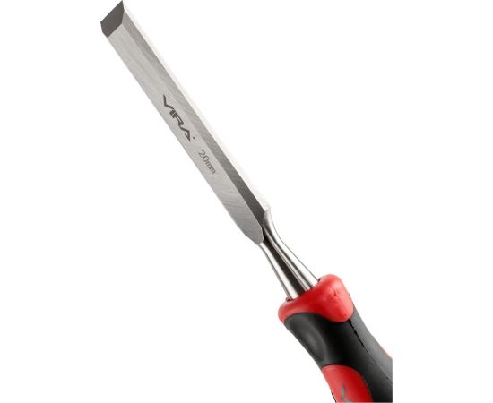 Стамеска с двухкомпонентной рукояткой VIRA 20 мм 811020 – изображение 2