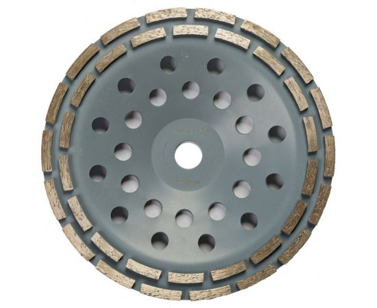 Чашка алмазная шлифовальная двухрядная Premium (230х5х22.2 мм) OXCRAFT PO000134219 