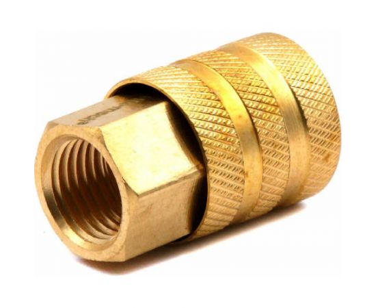 Наконечник для подкачки шин латунный ЕВРО F1/4" NPT HQ-mech УТ000002196 