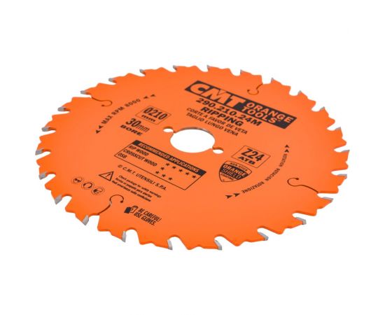 Диск пильный по дереву (210х30х2,8/1,8 мм; Z24) CMT 290.210.24M – изображение 3