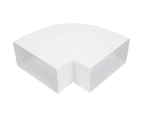 Колено горизонтальное для прямоугольных воздуховодов (60x120 мм; 90°) ВИЕНТО В612КГП – изображение 2