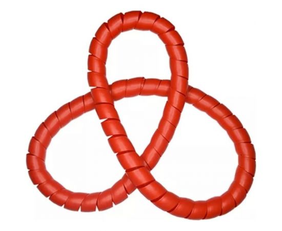 Спиральная пластиковая защита PARLMU SG-32-F13-k10 полипропилен, размер 32, плоская поверхность, цвет красный, длина 10 м PR0300700-10 – изображение 2