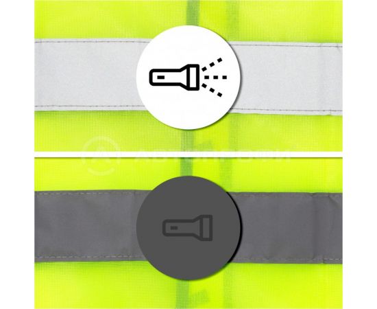 Светоотражающий жилет повышенной видимости AUTOPROFI GL-060 LM – изображение 4