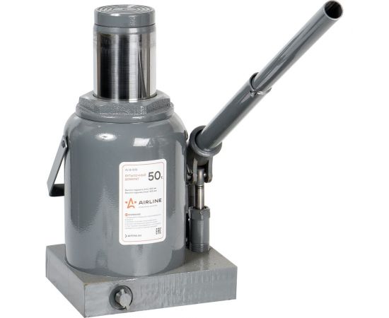 Бутылочный домкрат Airline 50 т S, MIN - 255 мм, MAX - 405 мм AJ-B-50S 