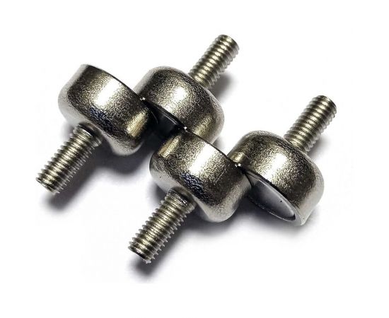 Магнитное крепление Проф-магнит под гайку С10, в комплекте с шайбой и гайкой М3, сцепление 2 кг - 4 шт. PMYP-C-10 