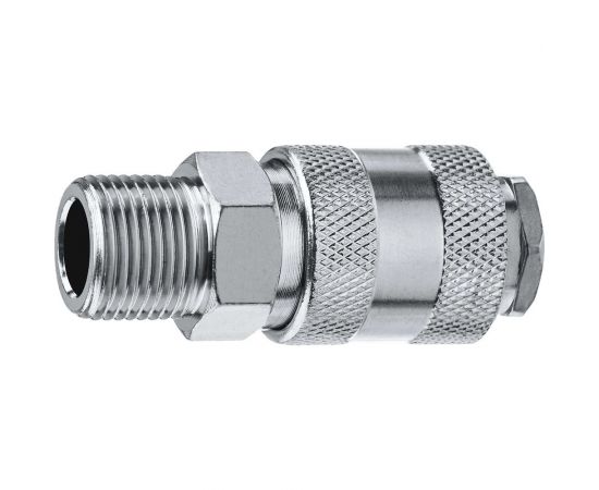 Переходник ЗУБР Профессионал 3/8"M - рапид муфта 64911-3/8 