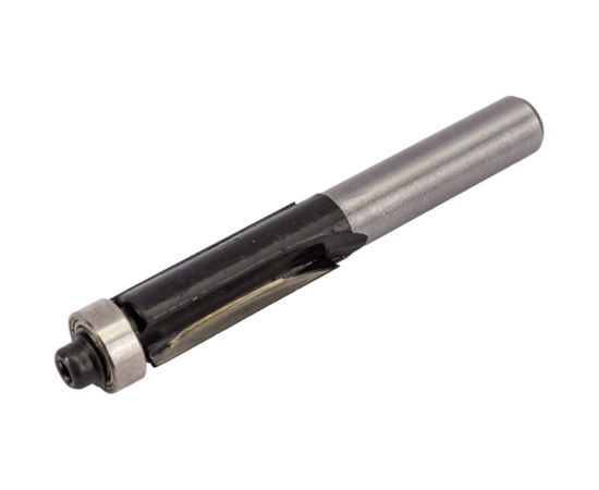 Фреза кромочная прямая, подшипник 10 мм, 10x25 мм, хвостовик 8 мм Спец 1410803 