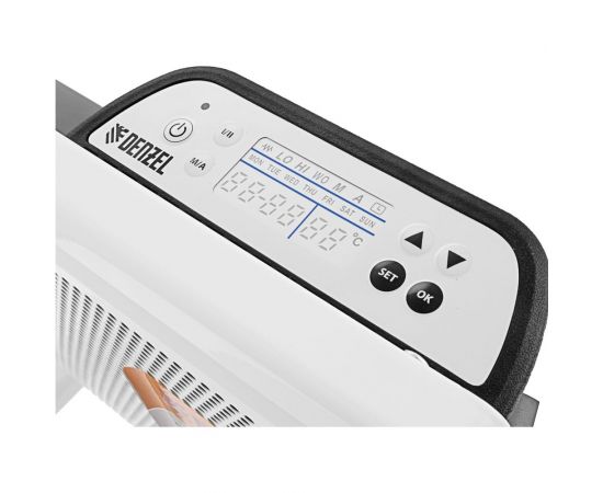 Гибридный электрический конвектор Denzel hybridx-2000, ик нагреватель, цифровой термостат 98120 – изображение 9