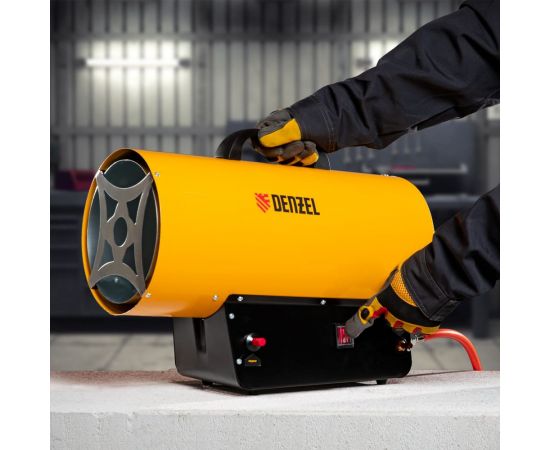 Газовая тепловая пушка Denzel GHG-30, 30 кВт, 900 м3/ч, пропан-бутан 96479 – изображение 3