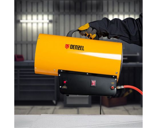 Газовая тепловая пушка Denzel GHG-30, 30 кВт, 900 м3/ч, пропан-бутан 96479 – изображение 13