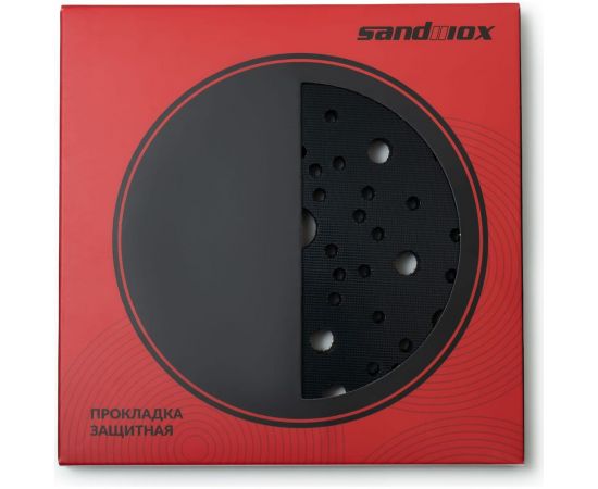 Прокладка защитная 125 мм, 33 отверстия (для машинки o125 мм) SANDWOX 04.125.01 – изображение 3