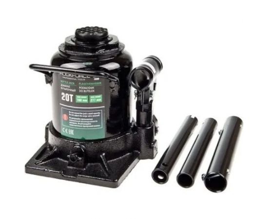 Гидравлический бутылочный домкрат Rockforce низкопрофильный, 20 т RF-T92007EURO 